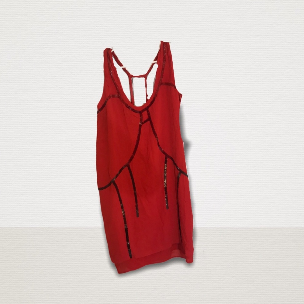 Red mini Diesel dress